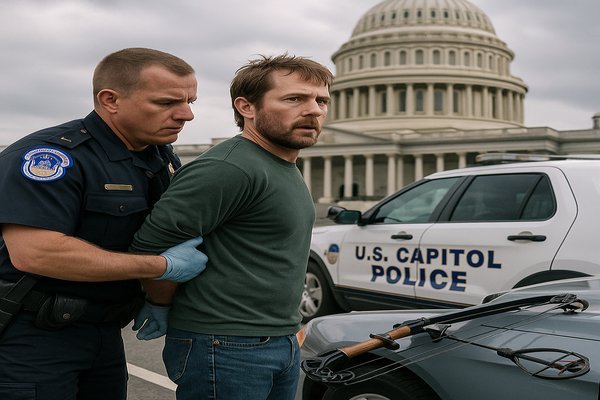 U.S. Capitol Gun Arrest: 3 Terrifying Weapons Found Near Congress