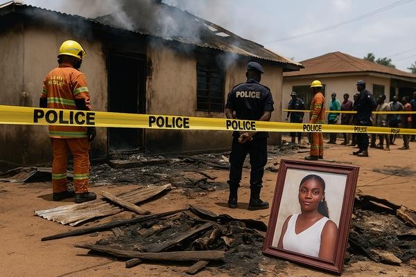 Daughter Killed in Arson Attack