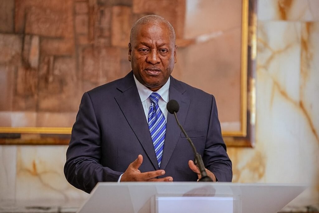 Mahama Removes Investor Capital as he delivers speech on GIPC Act reform