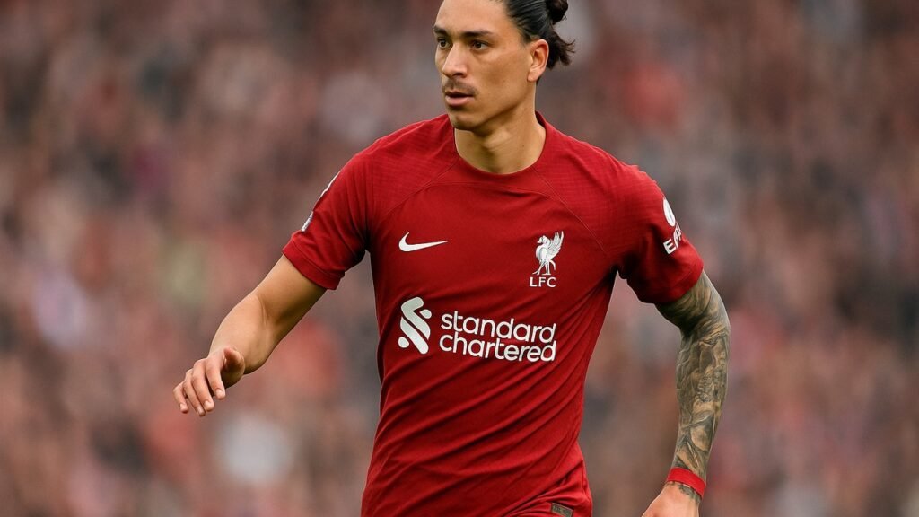 Darwin Núñez Transfer: Liverpool striker celebrates goal before Al-Hilal move