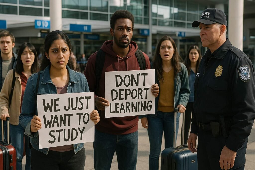 US Students affected by US Student Visa Ban