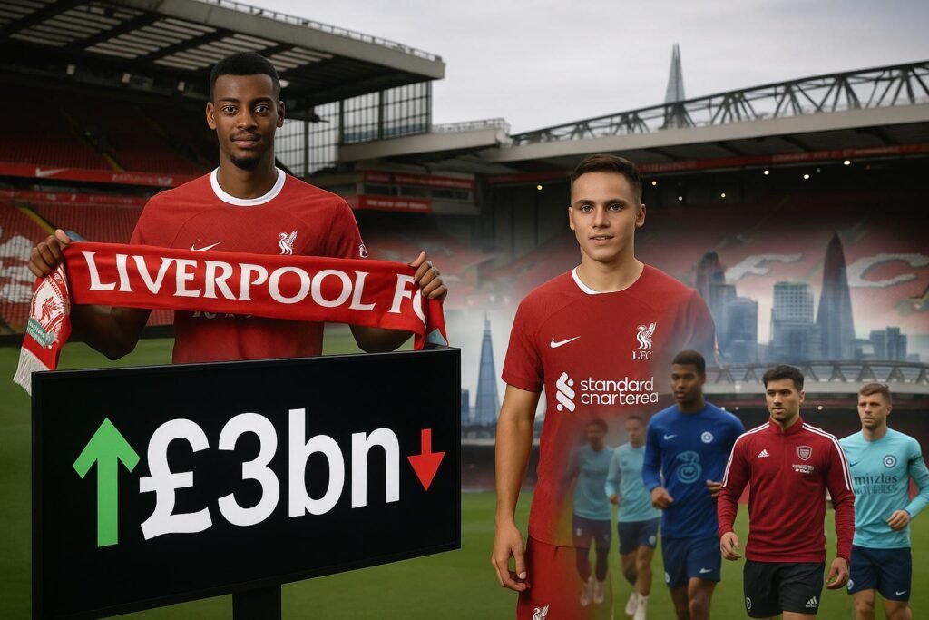 Premier League summer spending surpasses £3bn with record transfers and deals