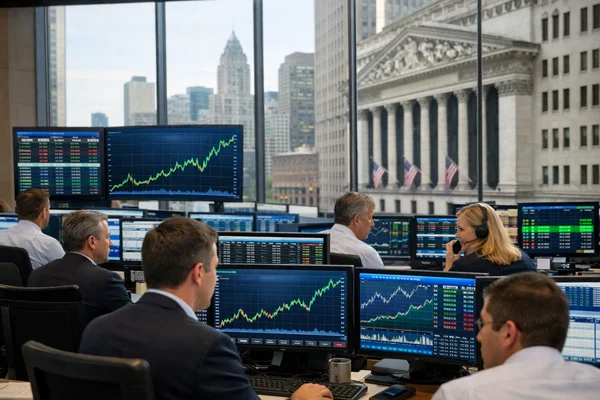 Goldman Sachs profit surge as traders monitor rising market data on Wall Street