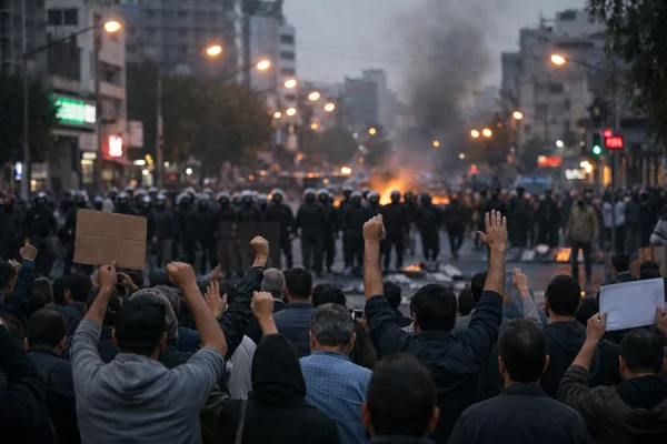 Iran protests 2026 as authorities impose nationwide internet blackout