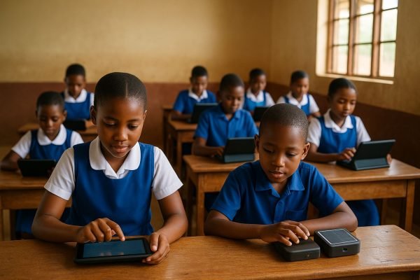 AI-Powered EdTech in Rural African Classrooms AI-Powered EdTech transforms rural African classrooms with tablets, solar-powered devices, and teacher-led digital learning.